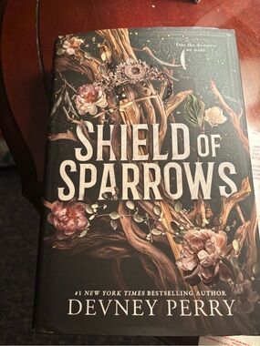 Chapter Hardcover Book Shield of Sparrows - Black, Brown, Pink